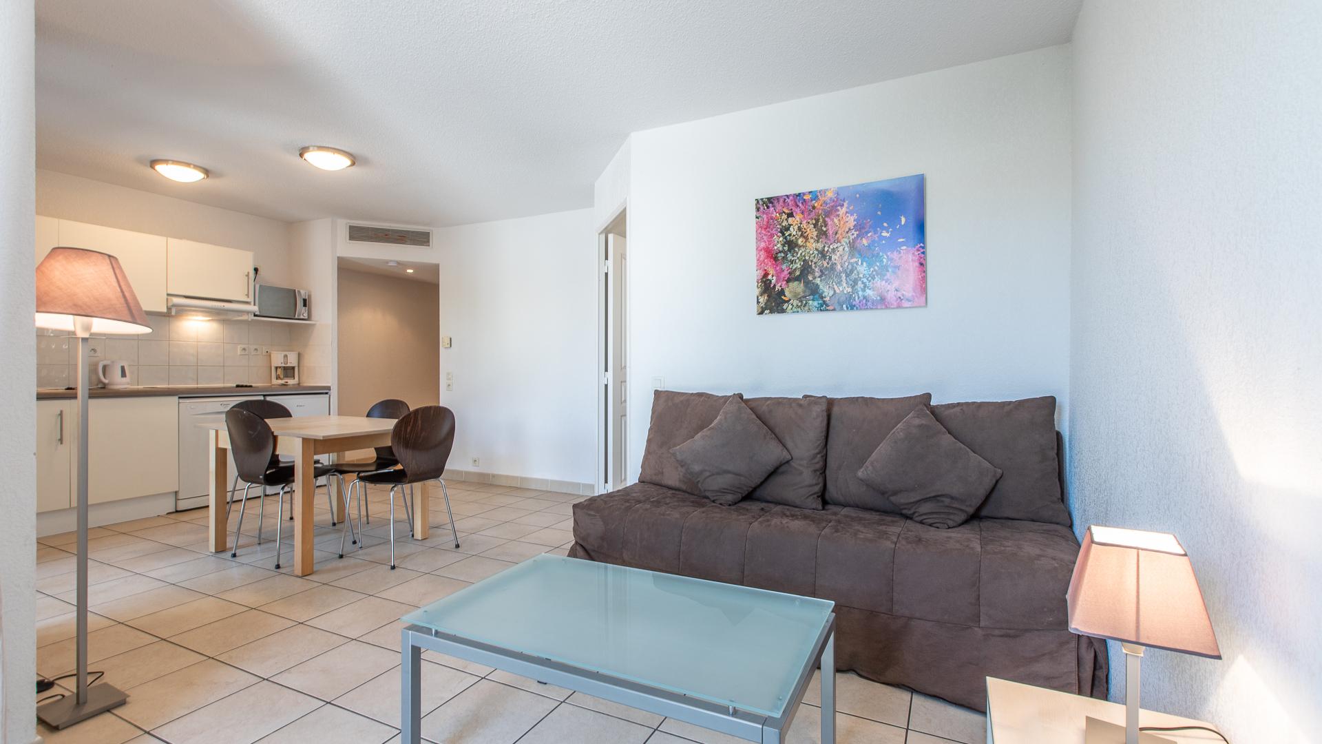 Vacanceole - Residence Le Crystal Кань-сюр-Мер Экстерьер фото