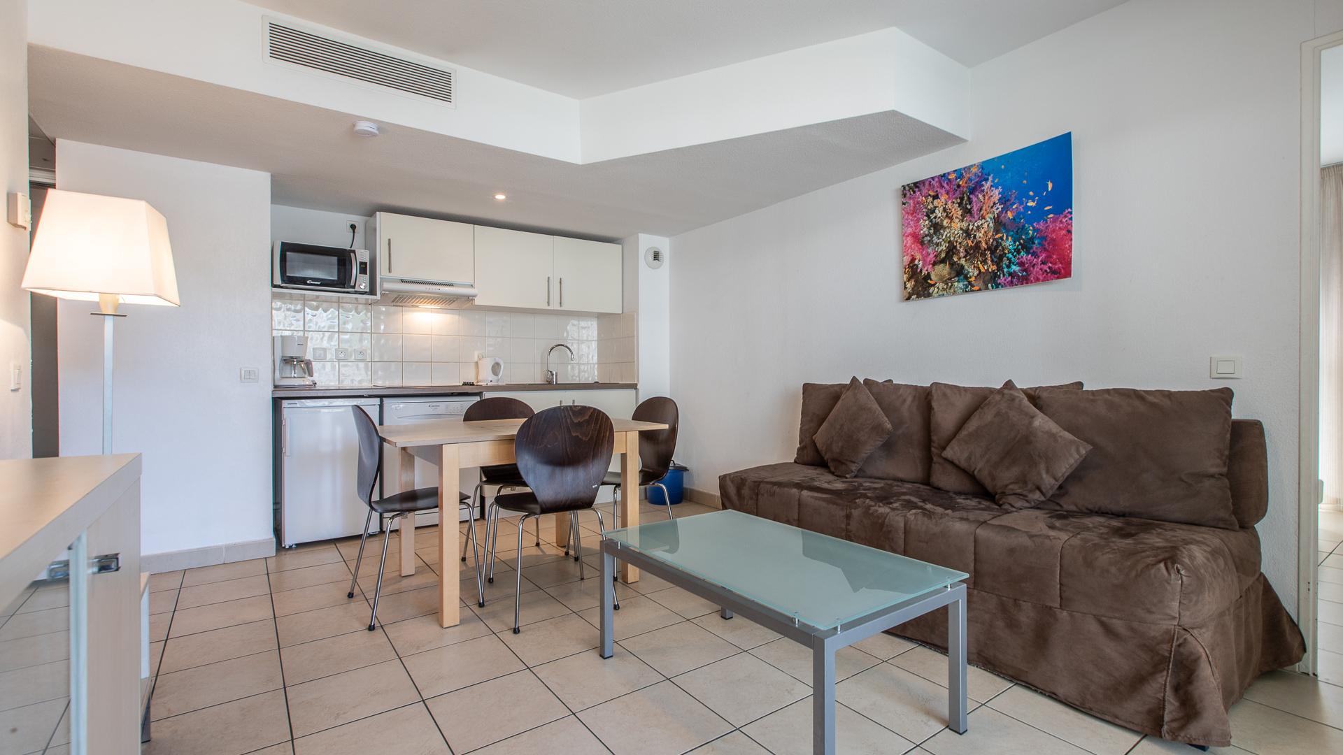 Vacanceole - Residence Le Crystal Кань-сюр-Мер Экстерьер фото